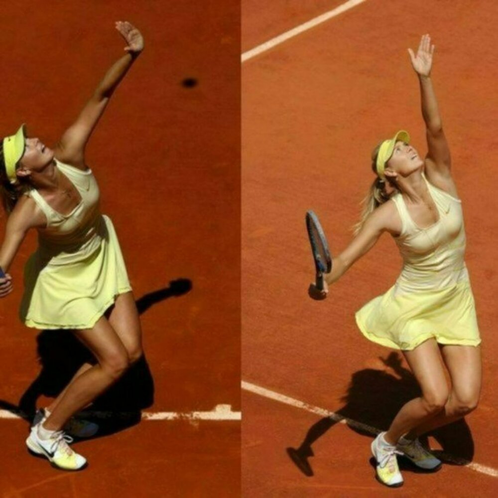 Nwt Nike Stunning Maria Sharapova Tennis Dress w/ Bra mesh skirt S Small - Picture 12 of 16